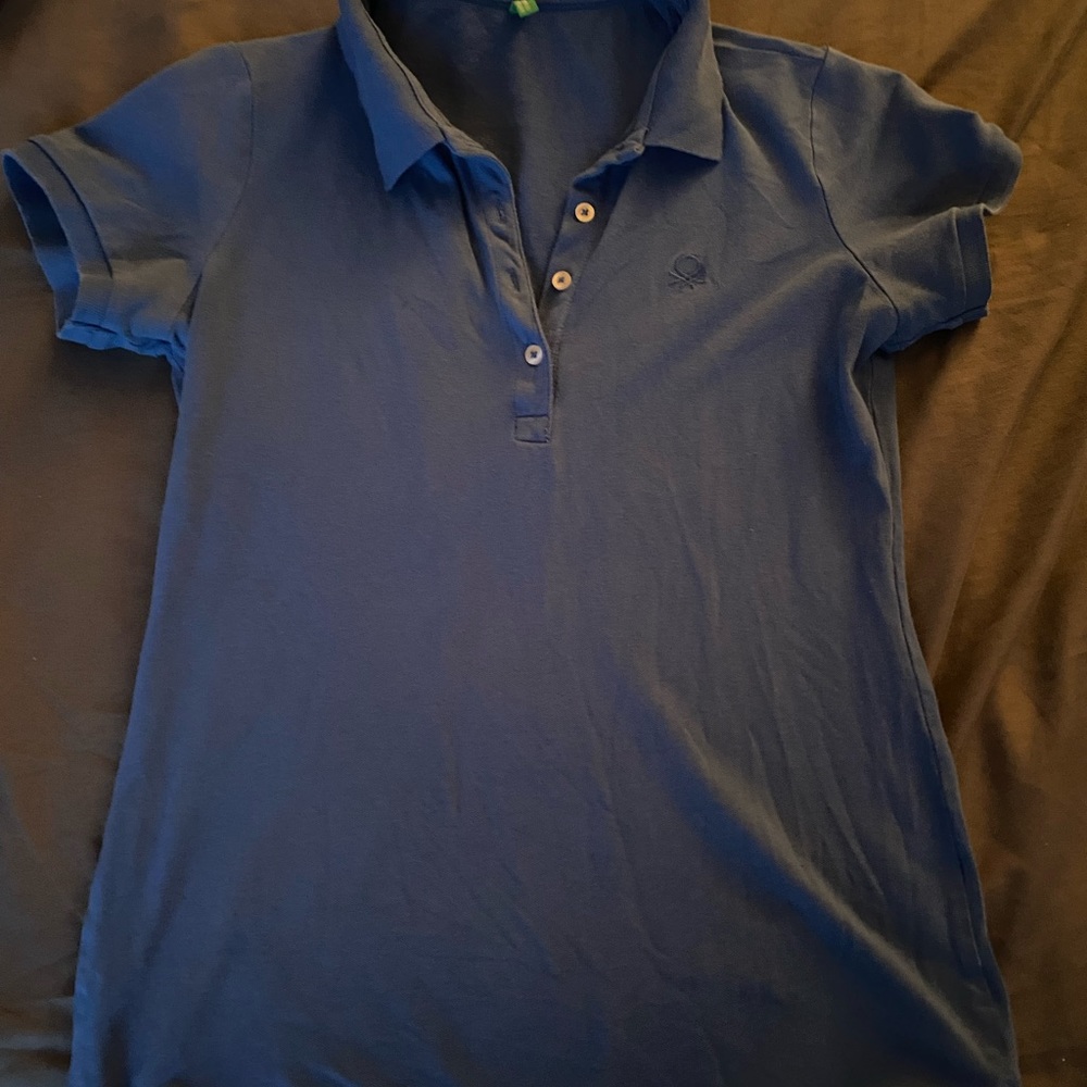 Blue polo t shirt